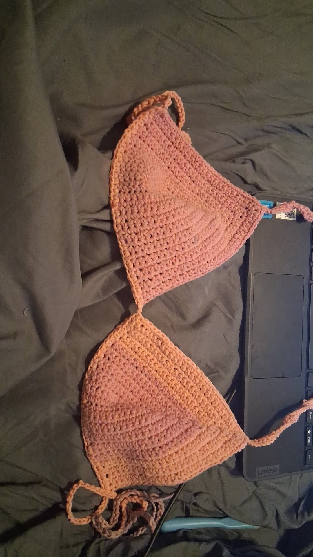 Cotton yarn top