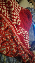 Alabama baby blanket with fabric on the back